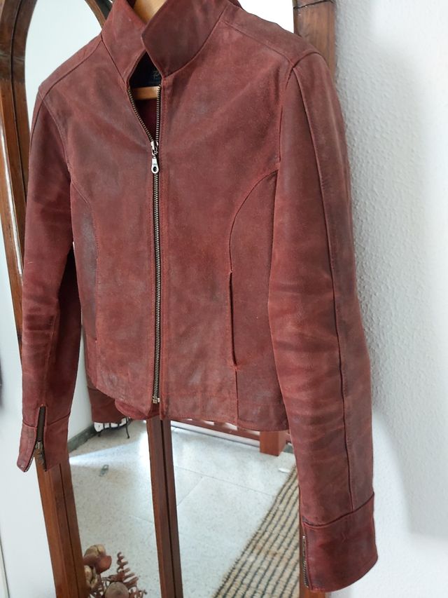 Cazadora piel auténtica