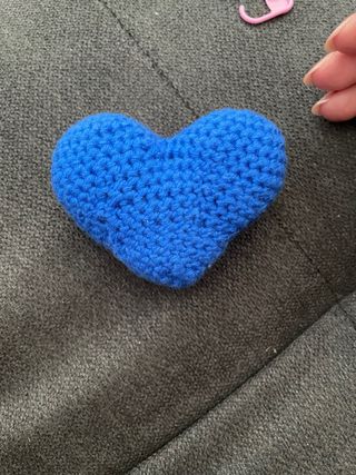 Cuore amigurumi handmade