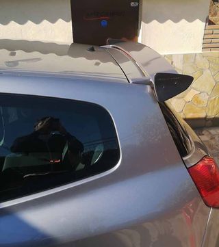 Alerón Clio 3 RS F1 en fibra