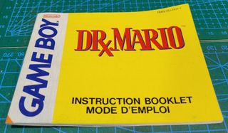 Lote instrucciones game boy