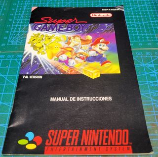 Lote instrucciones game boy