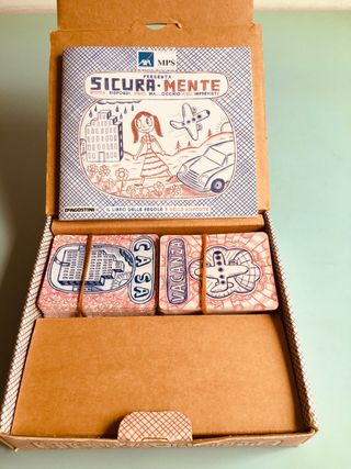 Gioco viaggio / scatola pubblicitario ‘90