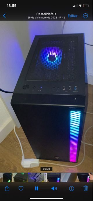 Pc gaming rx 6600 8g win 11pro.