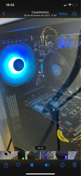 Pc gaming rx 6600 8g win 11pro.