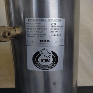 AL ​🔲  Descalcificador de Sal. 3 tamaños