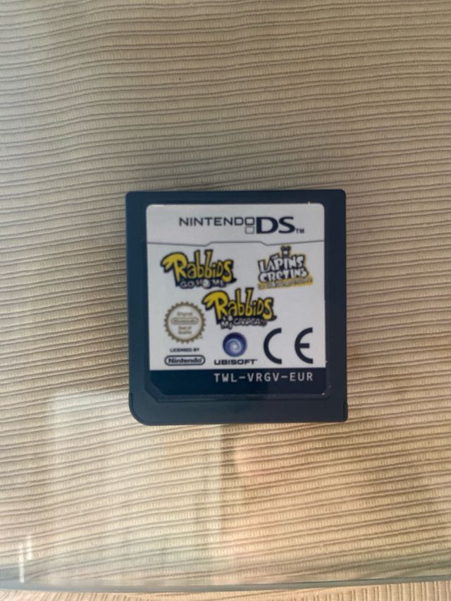 Juego nintendo DS Rabbids. 3 juegos