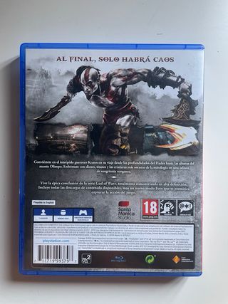 God Of War Remastered