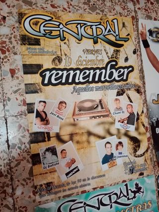 Posters Discoteca Central