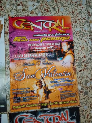Posters Discoteca Central