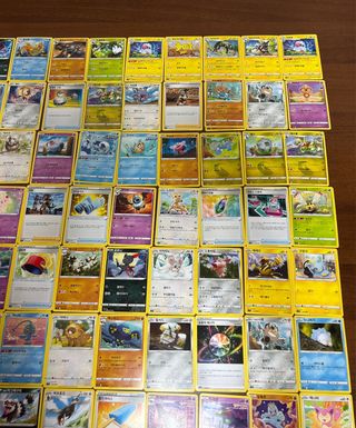 lotto 1023 carte coreane pokemon