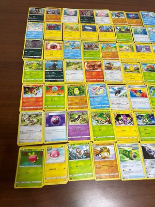 lotto 1023 carte coreane pokemon
