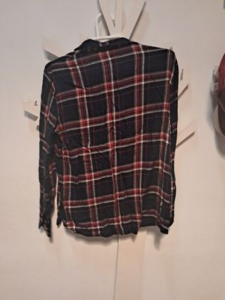 Camisa cuadros zara