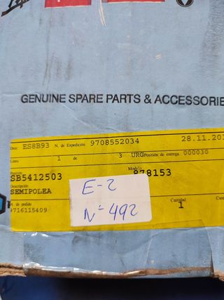 Piaggio Beverly 350 semi polea