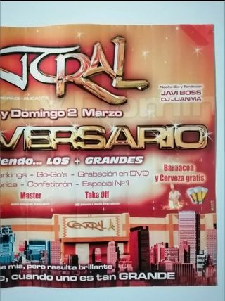 Posters Central Discoteca 
