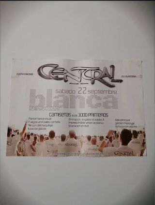 Posters Central Discoteca 