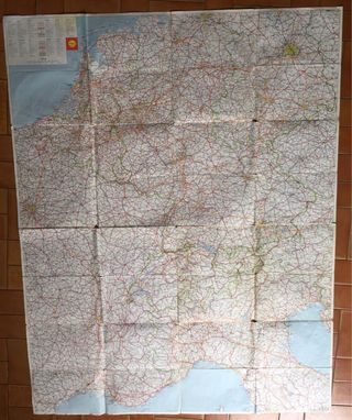 Mappa Europa vintage Touring SELL