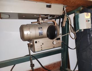 Máquina de coser industrial recta