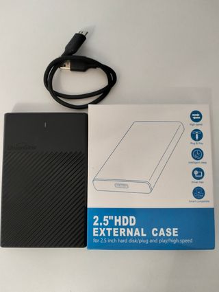  Carcasa para disco duro de 2,5 HDD y SSD 