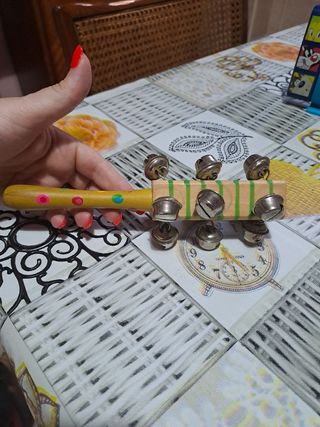 Sonagli in legno per bambini
