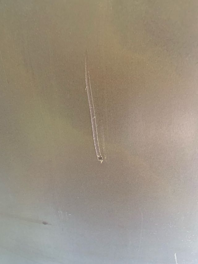 Macetero grande simil acero corten