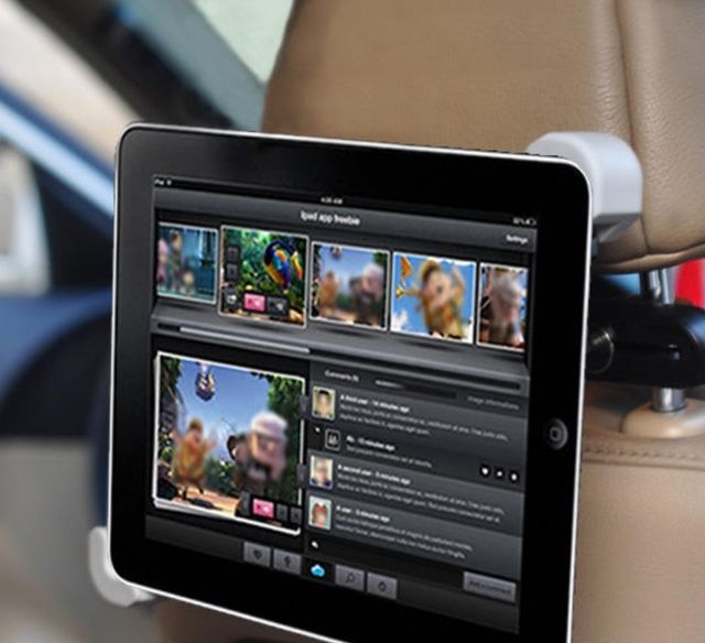 Soporte tablet para cabecero coche