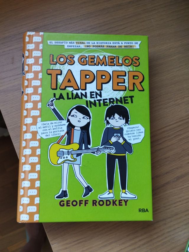 Libro juvenil Los gemelos Tapper