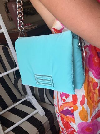 Bolso azul turquesa 