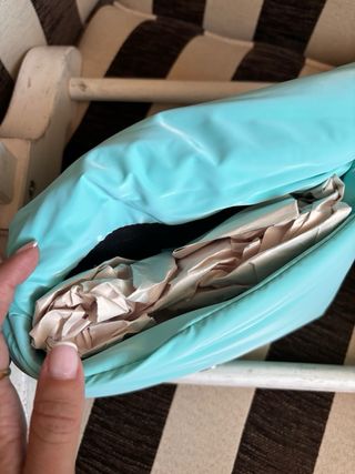 Bolso azul turquesa 