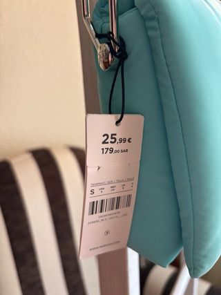 Bolso azul turquesa 