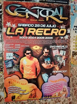 Poster Discoteca Central 