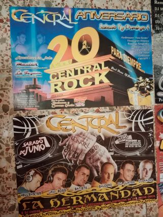 Poster Discoteca Central 