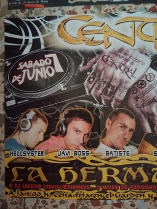 Poster Discoteca Central 