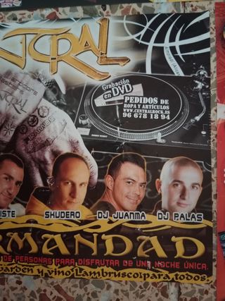 Poster Discoteca Central 