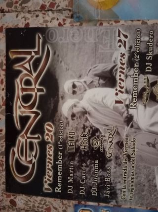 Poster Discoteca Central 