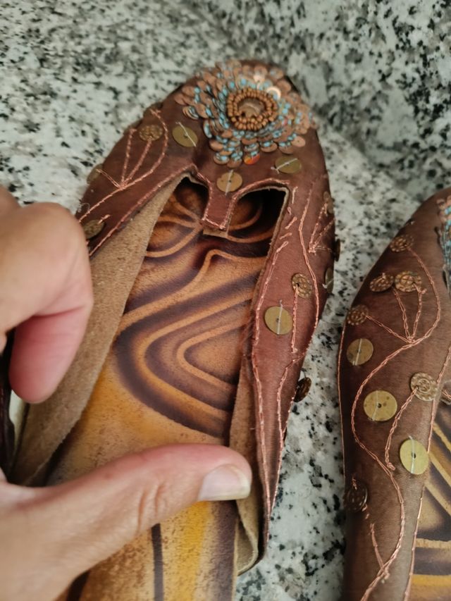 Sandalias marroquíes talla XL