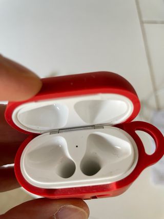 Airpods primera generacion con caja y funda