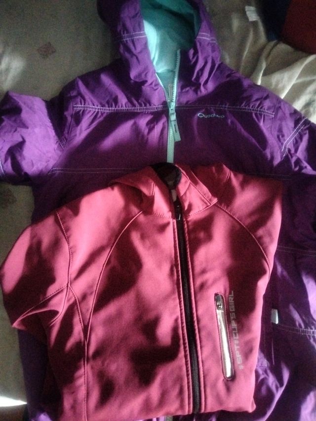 Lote de 2 cazadoras niña talla 12
