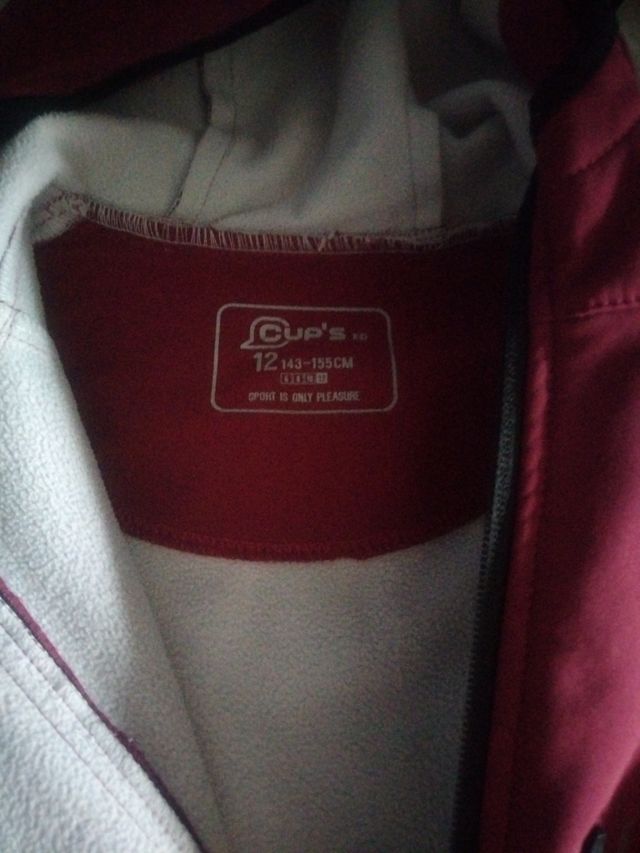 Lote de 2 cazadoras niña talla 12