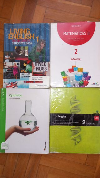 LIBROS TEXTO BACHILLERATO 1 Y 2