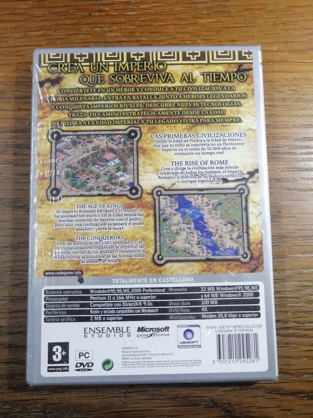 Age of Empires Collector's Edition. Precintado