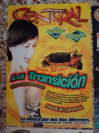 Poster Discoteca Central Rock