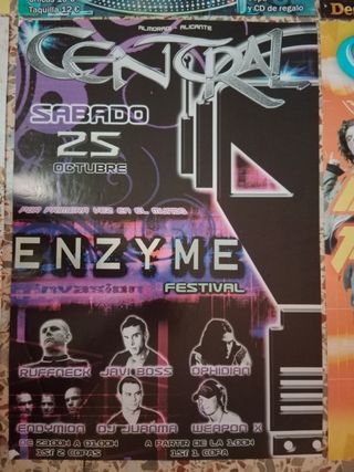 Poster Discoteca Central Rock