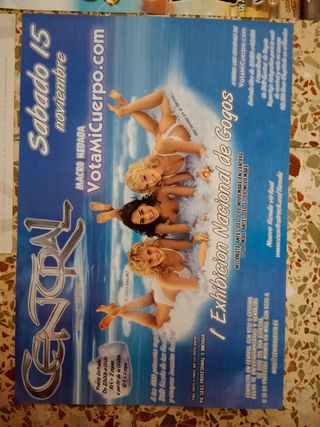 Posters discoteca Central 
