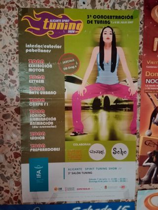 Posters discoteca Central 