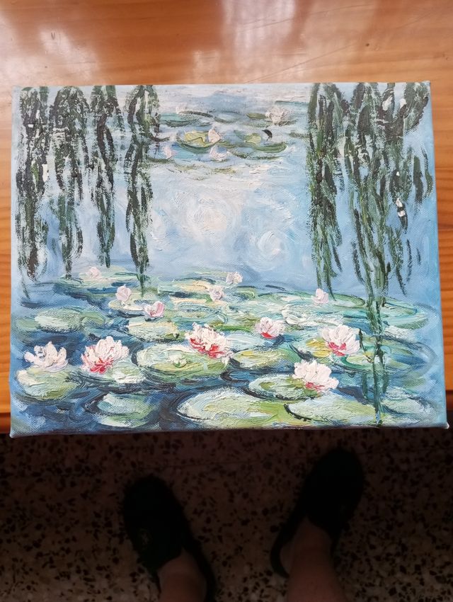 Marco reproducción de Monet