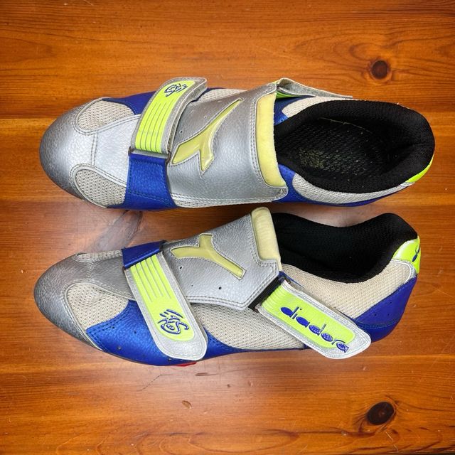 DIADORA Vintage 90s Cycling Shoes n.45