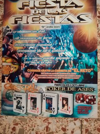 Pòsters Discoteca CENTRAL 