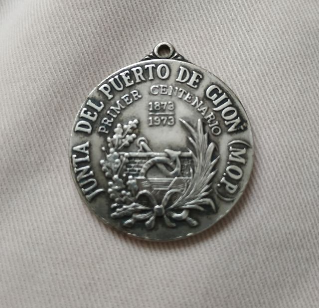 MEDALLA JUNTA DEL PUERTO DE GIJON