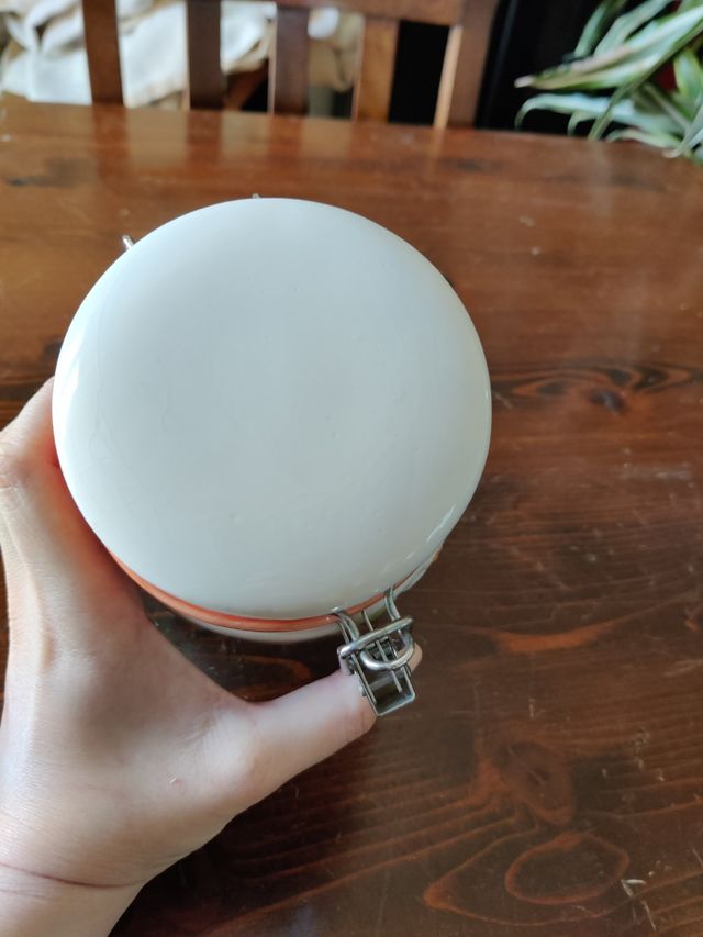 Albarella con margherite in terracotta