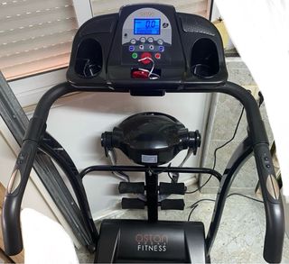 Cinta de correr plegable y masajeador